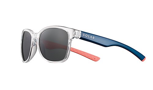 SOLEDAD TRANSPARENT / BLEU / ROSE